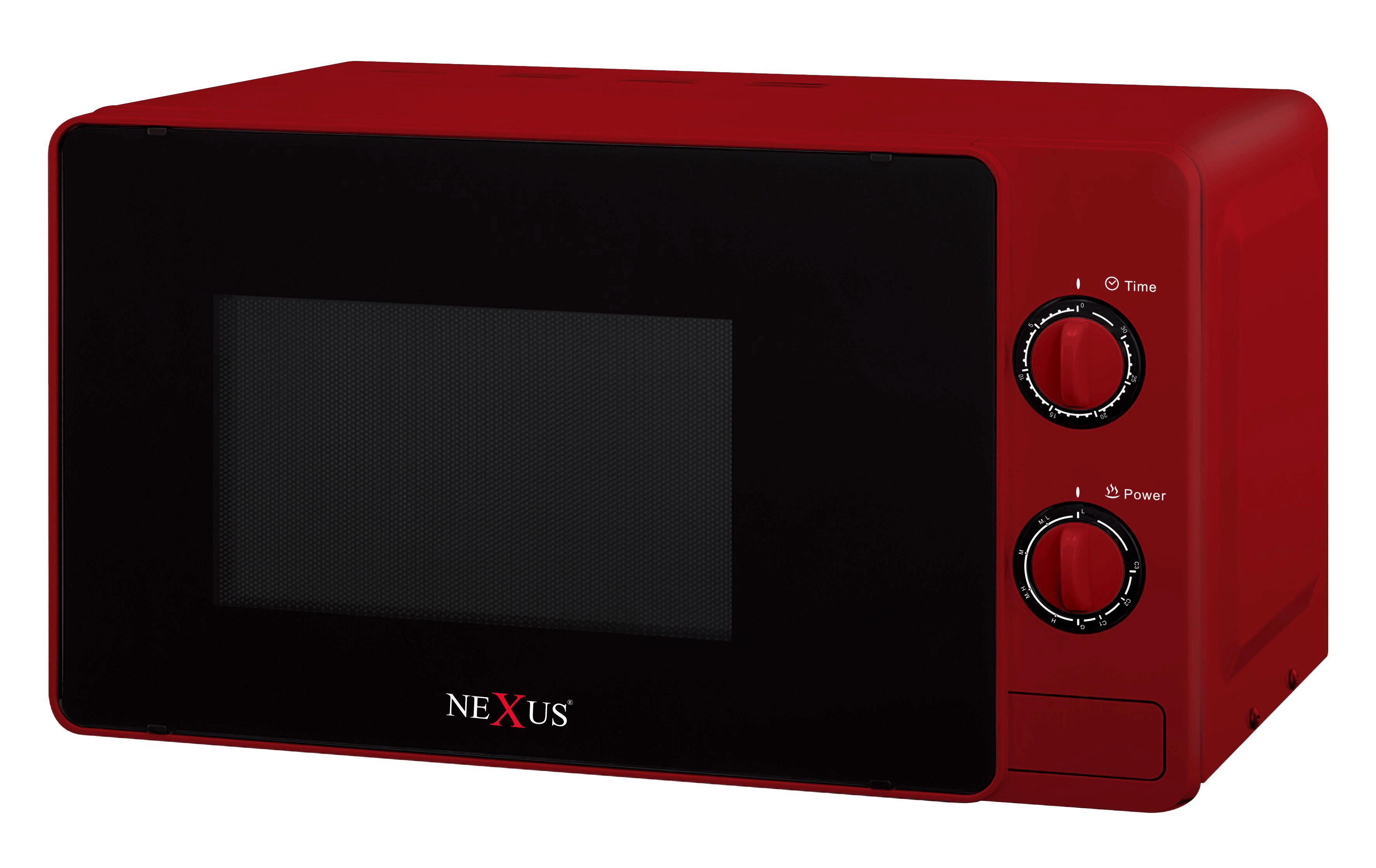 NX804 20L NEXUS MICROWAVE WITH GRILL RED Nexus