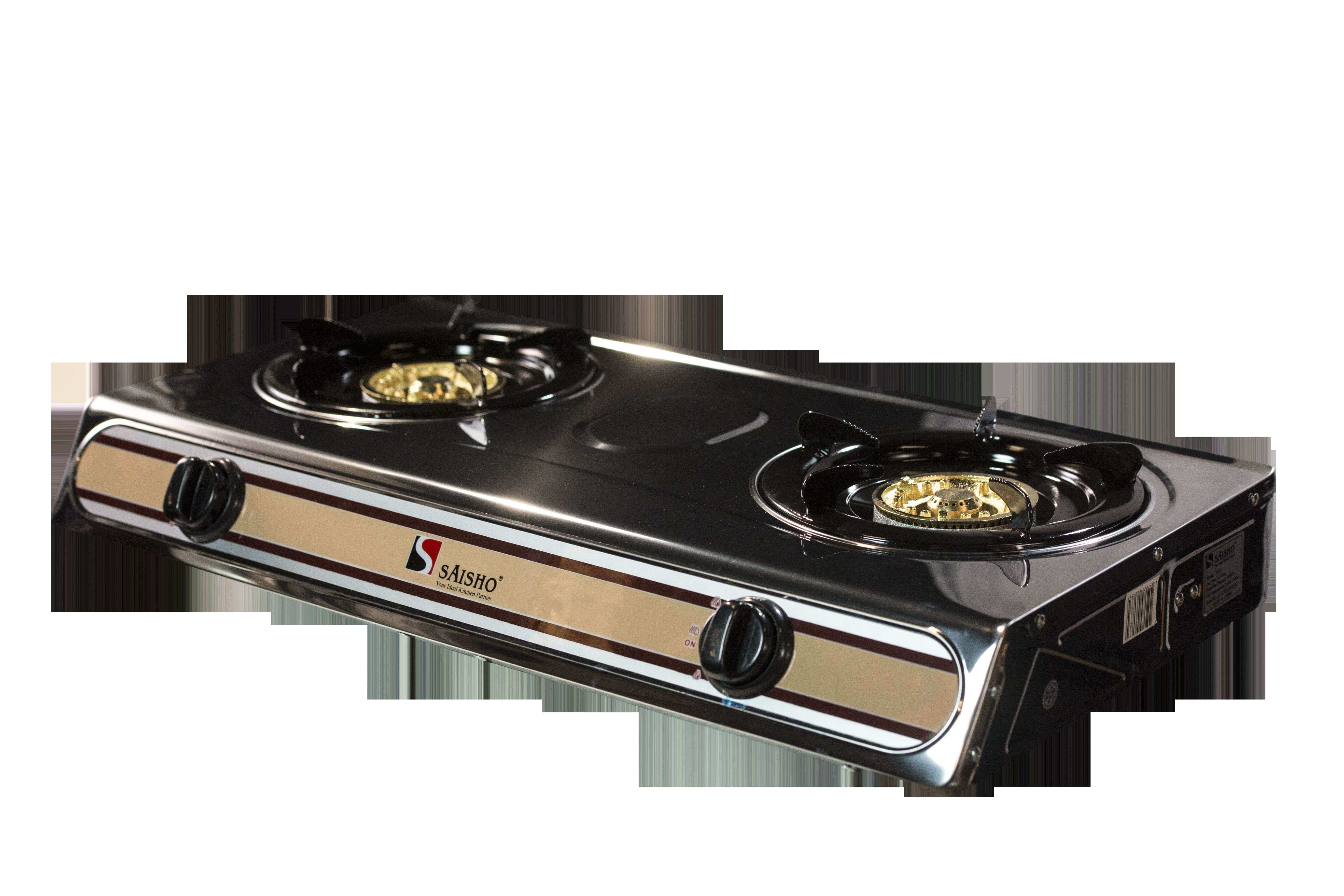 Modern 2 Burner Gas Stove for Small Space