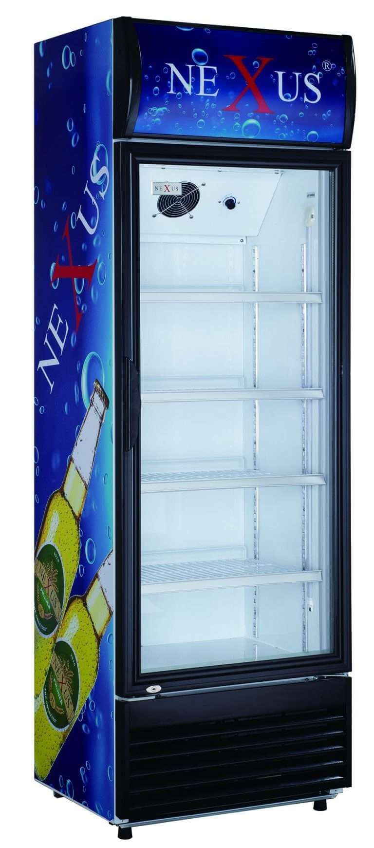 NX501 LTR NEXUS UPRIGHT SHOWCASE FRIDGE Nexus